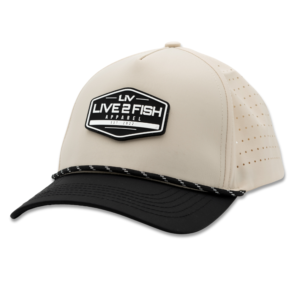 LIV TWO TONE HAT - LIVE 2 FISH